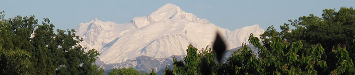 Paysage vu de la maison de naissance